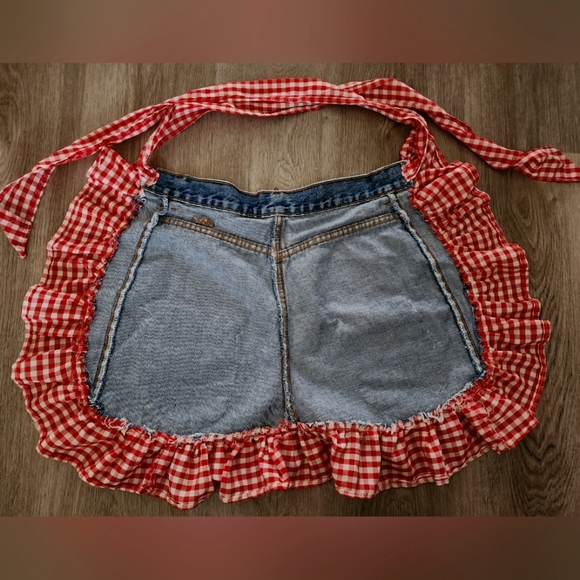 Vintage Handmade Coca-Cola Jean Waist Apron❤️ - Picture 3 of 3